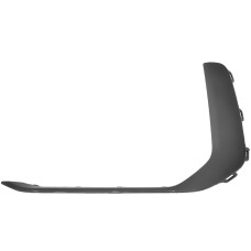 FRONT BUMPER GRILLE SIDE MOULDING - S-LINE - GREY (LH)