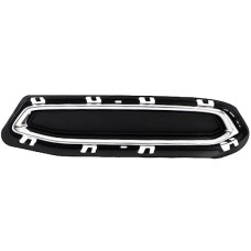 REAR BUMPER MOULDING - W/CHROME TRIM (RH)