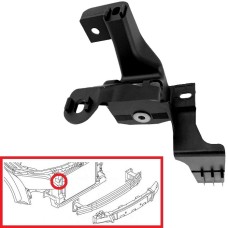FRONT BRACKET - FRONT PANEL TO HEADLAMP - PLASTIC (RH)