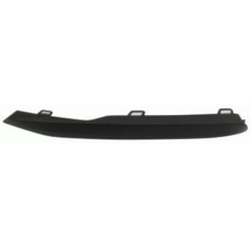FRONT BUMPER GRILLE SIDE MOULDING - UPPER - FITS GL1271 (BLACK) (LH)