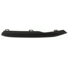 FRONT BUMPER GRILLE SIDE MOULDING - UPPER - FITS GL1271 (BLACK) (RH)