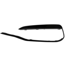 FRONT BUMPER GRILLE SIDE MOULDING FRAME - FITS GL1271 (BLACK) (LH)
