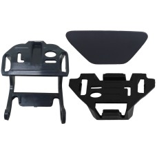 FRONT BUMPER HEADLAMP WASHER JET COVER + BRACKETS (3 PCS) (RH)