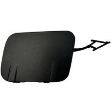 FRONT BUMPER TOW HOOK COVER - ROUGH BLACK