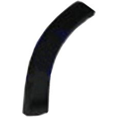 REAR WHEEL ARCH MOULDING - ON BUMPER (BLACK (RH)