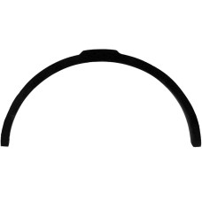 FRONT WHEEL ARCH MOULDING - NO HOLE - ROUGH BLACK (LH) FRONT WHEEL ARCH MOULDING - NO HOLE - ROUGH BLACK (LH)