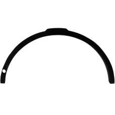 FRONT WHEEL ARCH MOULDING - W/PARK SENSOR HOLE - ROUGH BLACK (LH)