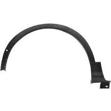 FRONT WHEEL ARCH TRIM - W/PARK SENSOR HOLE - BLACK (LH)