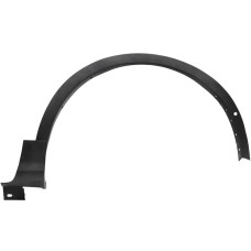 FRONT WHEEL ARCH TRIM - W/PARK SENSOR HOLE - BLACK (RH)