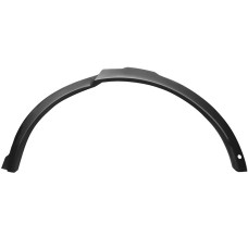 REAR WHEEL ARCH MOULDING - REAR PART - W/PARK SENSOR HOLE - ROUGH BLACK (LH)