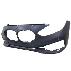 FRONT BUMPER - SPORT - W/PARK SENSOR + MOULDING HOLES - PRIMED