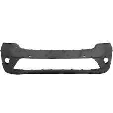 FRONT BUMPER - W/FLH + PARK SENSOR + ASSIST HOLES - BLACK