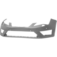 FRONT BUMPER - FR/NOT CUPRA - W/WASHER + PARK SENSOR HOLES - PRIMED
