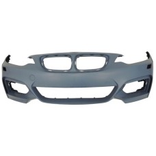FRONT BUMPER - M SPORT - W/WASHER JET HOLES - PRIMED