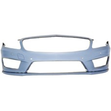 FRONT BUMPER - AMG - W/PARK SENSOR HOLES - PRIMED