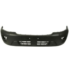 FRONT BUMPER - W/PARK SENSOR HOLES - BLACK
