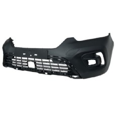 FRONT BUMPER - PANEL VAN - W/FLH - INCLUDES SIDE GRILLES (MATT, BLACK)