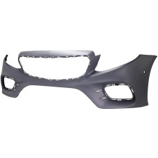FRONT BUMPER - W/PARK SENSOR + ASSIST HOLES - PRIMED