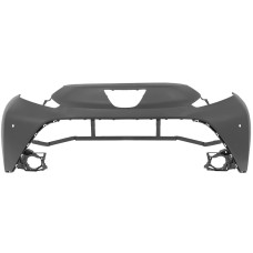 FRONT BUMPER - UPPER - W/PARK SENSOR HOLES - PRIMED