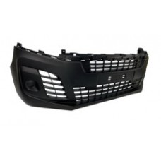 FRONT BUMPER - NO DRL TYPE - NO FLH - BLACK