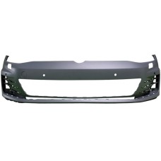 FRONT BUMPER - GTI/GTD/NOT R/R-LINE - W/PARKING SENSOR & WASHER HOLES (PRIMED)