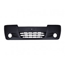 FRONT BUMPER - BLACK - WITH FOG LAMP HOLES