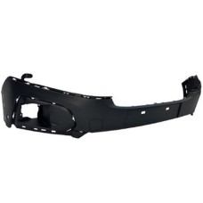 FRONT BUMPER - UPPER - W/PARK SENSOR HOLES - MATT BLACK