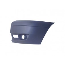 FRONT BUMPER END CAP - W/FOG LAMP HOLES (DARK GREY) (LH)