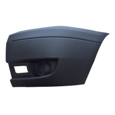 FRONT BUMPER END CAP - DARK GREY (LH)
