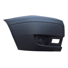 FRONT BUMPER END CAP - DARK GREY (RH)