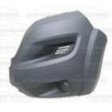 FRONT BUMPER CORNER - NO HOLES - GREY (LH)