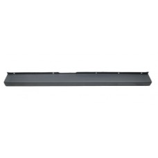 REAR BUMPER CENTRE - NO PARK SENSOR HOLES - BLACK