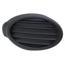 FRONT BUMPER FOG LAMP COVER - BLACK (RH)