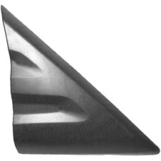 FRONT WING MOULDING - FITS BY MIRROR - BLACK (RH)