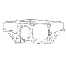 FRONT PANEL - 6 CYLINDER - AUTOMATIC (PLASTIC)