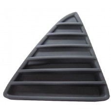 FRONT BUMPER GRILLE SIDE - INNER - TRIANGULAR (MATT BLACK) (RH) FRONT BUMPER GRILLE SIDE - INNER - TRIANGULAR (MATT BLACK) (RH)