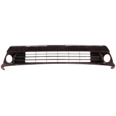 FRONT BUMPER GRILLE - W/FLH + PARK SENSOR HOLES (BLACK)