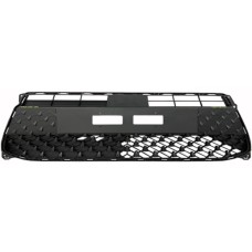 FRONT BUMPER GRILLE CENTRE - NO HOLES - BLACK