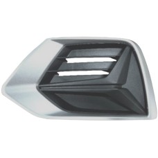 FRONT BUMPER GRILLE SIDE - W/SILVER FRAME (LH)