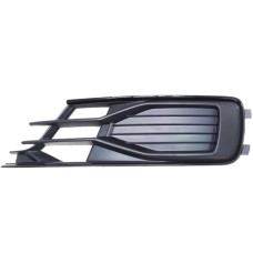 FRONT BUMPER GRILLE SIDE - NO FLH - W/GLOSS BLACK MOULDING (LH)