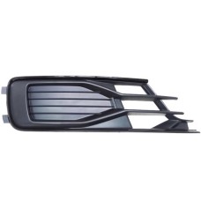 FRONT BUMPER GRILLE SIDE - NO FLH - W/GLOSS BLACK MOULDING (RH)