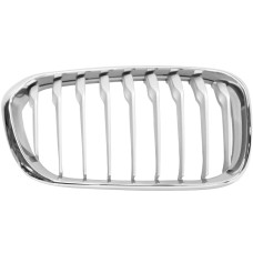 GRILLE - SPORT/M SPORT - SILVER SLATS/CHROME FRAME (RH)