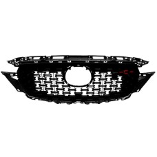 GRILLE - HOMURA - W/RED DETAILING - BLACK