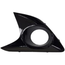 FRONT BUMPER GRILLE SIDE - W/FLH - GLOSS BLACK (LH)