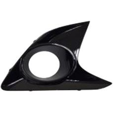 FRONT BUMPER GRILLE SIDE - W/FLH - GLOSS BLACK (RH)