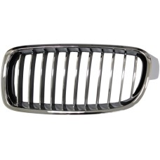GRILLE - LUXURY - CHROME SLATS/CHROME FRAME (LH)