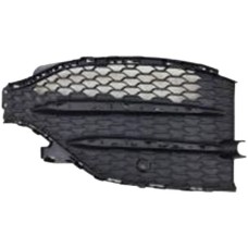 FRONT BUMPER GRILLE SIDE - AMG - W/MOULDING HOLES - BLACK (LH)