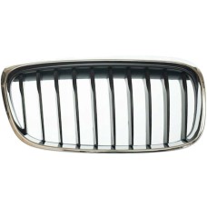 GRILLE - SPORT - BLACK SLATS, CHROME FRAME (RH)