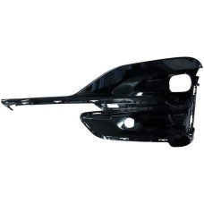 FRONT BUMPER GRILLE SIDE - ST-LINE - W/PARK SENSOR HOLE - GLOSS BLACK (LH)