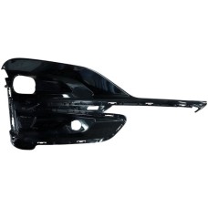 FRONT BUMPER GRILLE SIDE - ST-LINE - W/PARK SENSOR HOLE - GLOSS BLACK (RH)